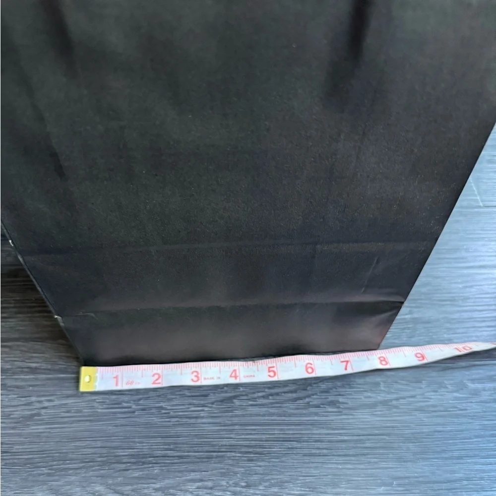 Black Gift Bags Paper Bags Set of 12 small medium New